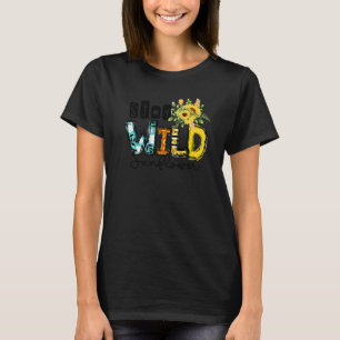 Bleib Wild Sunflower Peace Country Cowgirl Hippie T-Shirt