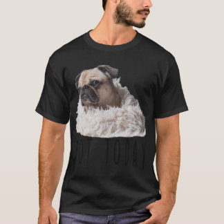 ? Bleib Zuhause im Winterstil – Chillender Pug & T-Shirt