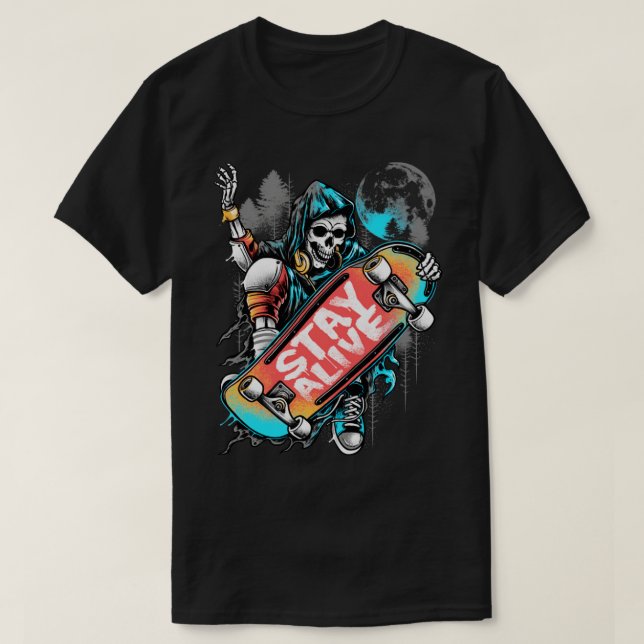 Bleibe Alive T-Shirt (Design vorne)