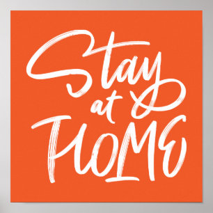 Bleibe auf Zuhause Poster