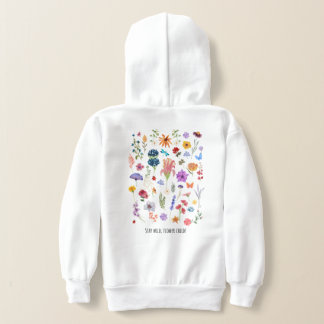 bleibe Blume Hoodie
