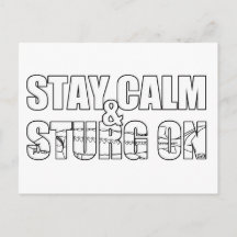 Bleibe Calm & Sturg On -Lake Sturg - acigifts@yaho
