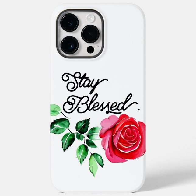 Bleibe Case-Mate iPhone Hülle (Rückseite)