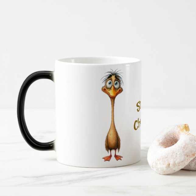 Bleibe Cheeky Coffee Tasse - Sip with a Wink (Mit Donut)