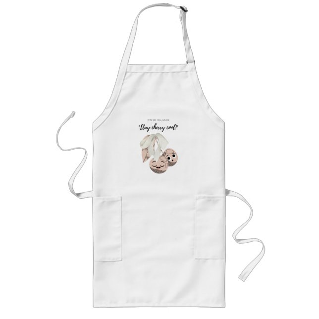 BLEIBE CHERRY COOL LANGE SCHÜRZE (Vorne)