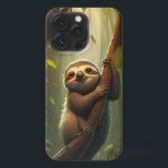 Bleibe Chill mit diesem Sloth-tastic-Handy-Fall iPhone 13 Pro Hülle<br><div class="desc">Suchen Sie einen Telefonfall, der Ihren entspannten Lebensstil und Ihre Liebe der Natur widerspiegelt? Schauen Sie sich nur dieses zauberhafte Faulpelz-Gehäuse an! Dieser Faden mit einem charmanten Bild eines Faultiers, der von einem Ast hängt, ist perfekt für Faulpelz-Liebhaber und alle, die das langsamere Leben schätzen. Die Slots sind berühmt für...</div>