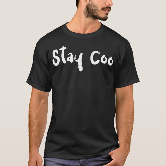 Bleibe Coo Birds T-Shirt (Vorderseite)