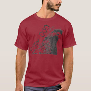 Bleibe Coo Cool Pigeon Dark T-Shirt