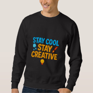 Bleibe Cool Bleibe Creative Men's Hoodie