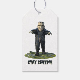 Bleibe Creepy! Frankensteins Monstergeschenk-Tag Geschenkanhänger