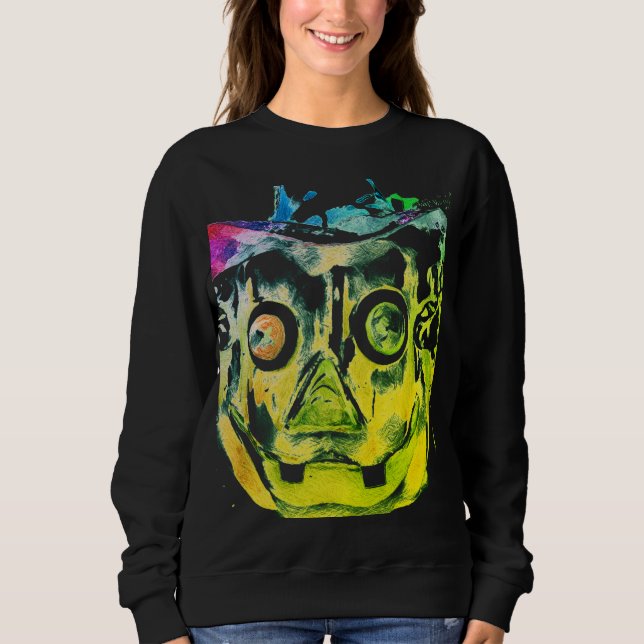BLEIBE CREEPY T - Shirt Sweatshirt (Vorderseite)
