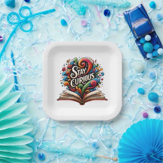 Bleibe Curious Pappteller (Party)