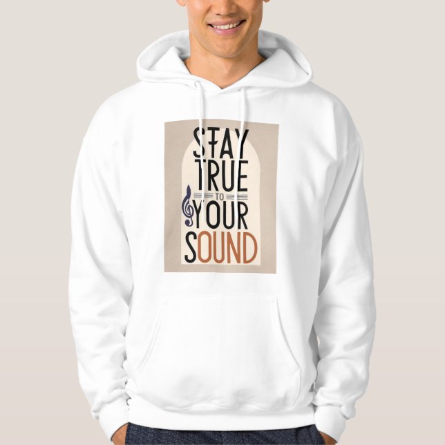 Bleibe Dein Sound 2 Hoodie (Vorderseite)