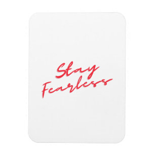 Bleibe Fearless Tank Top Gel Mouse Pad Untersetzer Magnet