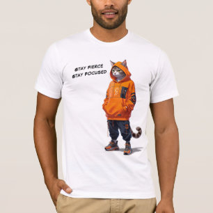 Bleibe Fierce, Bleibe Focused - Anpassbarer T - Sh T-Shirt