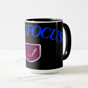 "Bleibe/Focus"-Tasse der Life Time Student Foundat Tasse