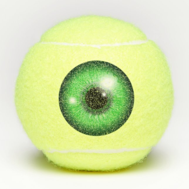 Bleibe Focused! Custom Tennis Ball (Vorderseite)