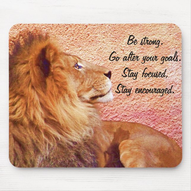 Bleibe Focused_ Mousepad (Vorne)