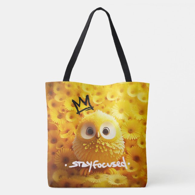 BLEIBE FOCUSED | Tasche (Rückseite)