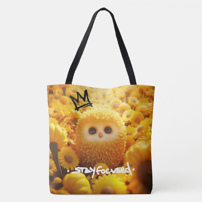 BLEIBE FOCUSED | Tasche (Rückseite)