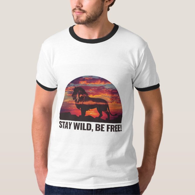 "Bleibe frei, sei frei: Erbarme deinen Geist!" T-Shirt (Vorderseite)