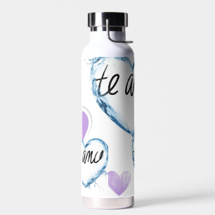 Bleibe Fresh the Amo Water Flasche - Romantisches