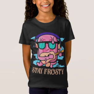 Bleibe Frosty Eat Popsicle Sweet Dessert Popsicle T-Shirt