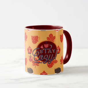 Bleibe gemütlich in diesem Herbst mit dieser Folka Tasse