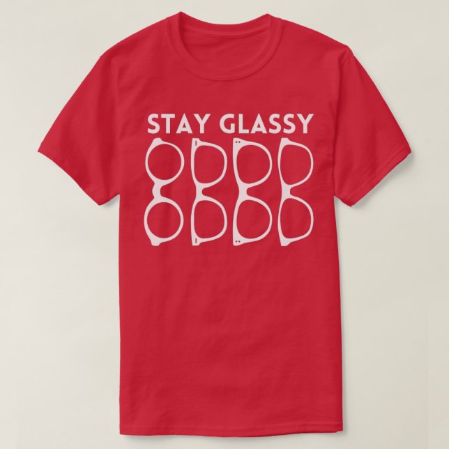 Bleibe Glassy 20 White 1 T-Shirt (Design vorne)