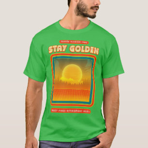 Bleibe Golden Shady Pines Retirement Zuhause 1985 T-Shirt