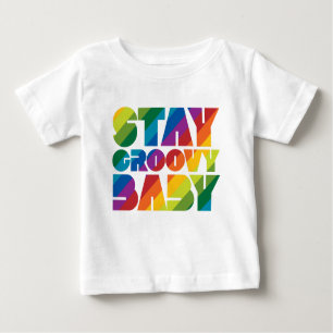 Bleibe Groovy Baby Baby T-shirt