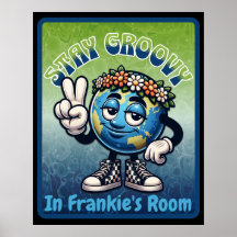Bleibe Groovy in [MEIN NAME S] Room