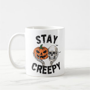 Bleibe Halloween-Tasse - leckerer Kaffee-Cup Kaffeetasse