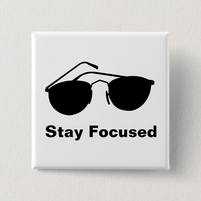 Bleibe im Jahr 2026 Button (Vorderseite)