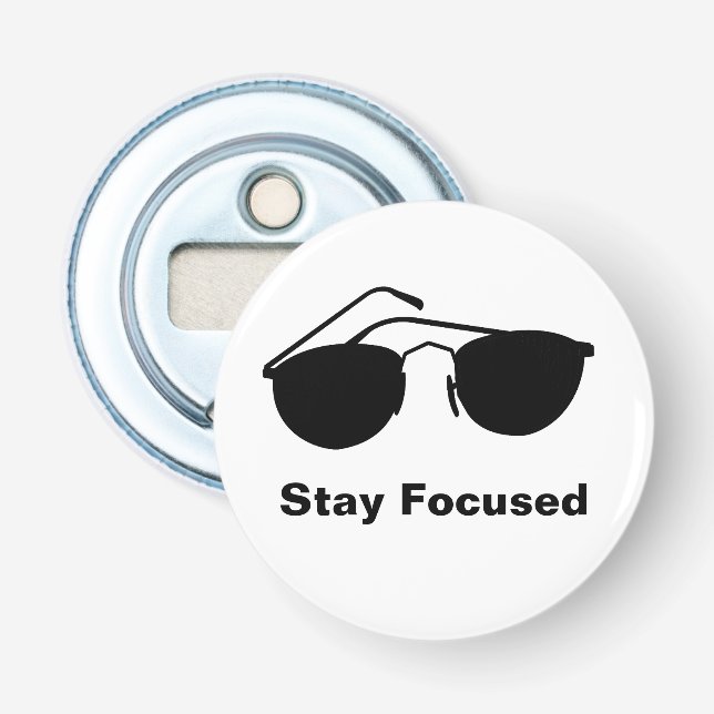 Bleibe im Jahr 2026 Flaschenöffner (Vorderseite)