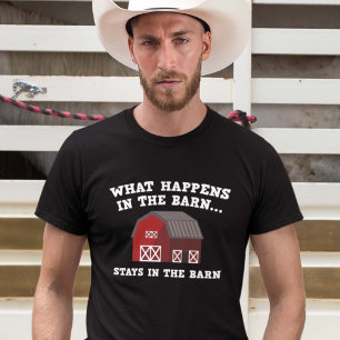 Bleibe im Stall T-Shirt