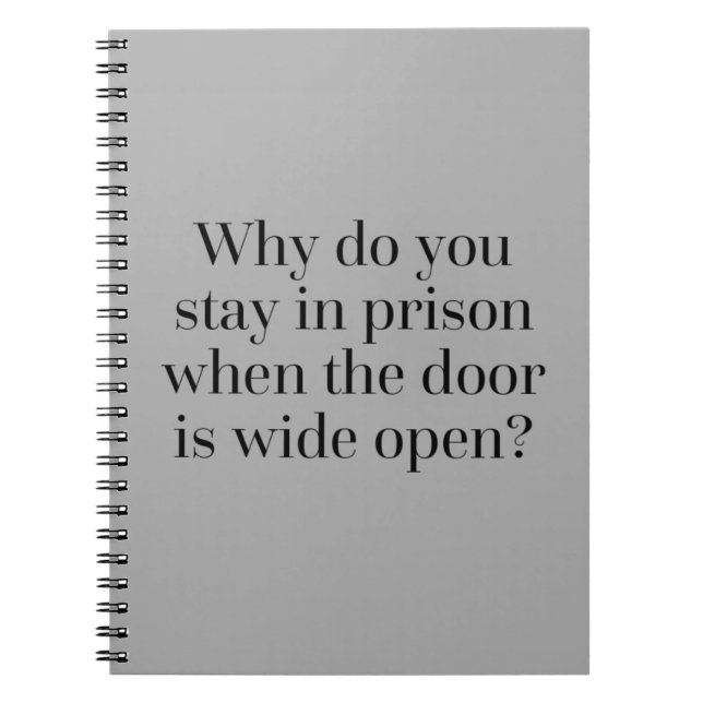 Bleibe in Strafanzeige Notizblock (Vorderseite)