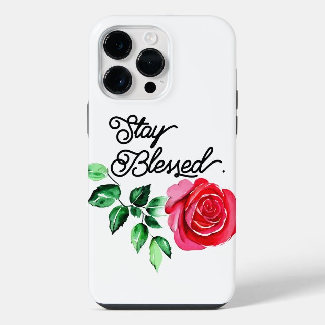 Bleibe iPhone Hülle (Rückseite)