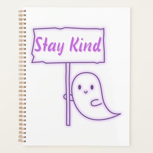 Bleibe Kind Friendly Ghost Planer (Vorderseite)