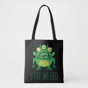 Bleibe komisches Alien Monster