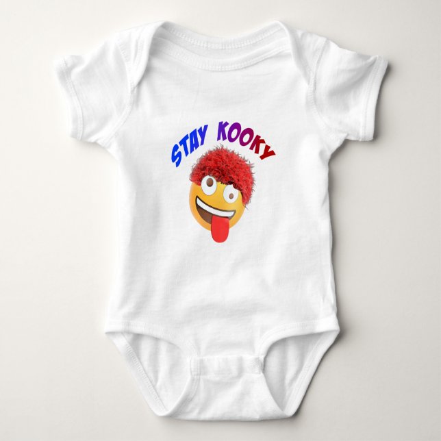 Bleibe Kooky Baby Strampler (Vorderseite)