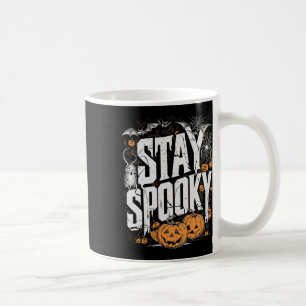 Bleibe leckeres Zitat Halloween Drink Coffee Funny Kaffeetasse