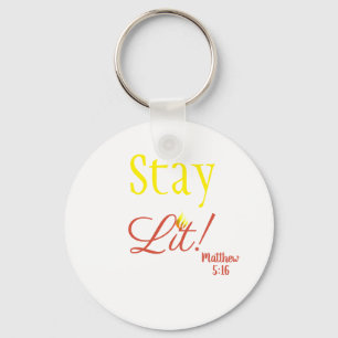 Bleibe Lit! Schlüsselanhänger