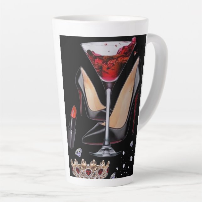 "Bleibe mit unserem Kronjuwel wie Königin Milchtasse (Rechte Ecke)