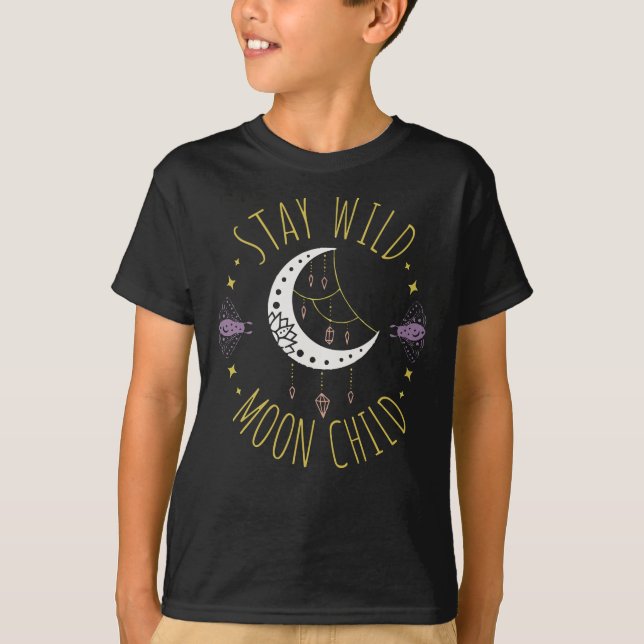 Bleibe Moon Child T-Shirt (Vorderseite)