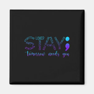 Bleibe Morgen braucht Sie Magnet