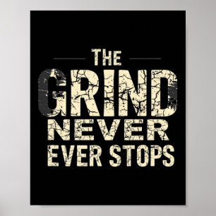 Bleibe motiviert poster