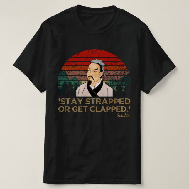 Bleibe oder gekappt T-Shirt (Design vorne)