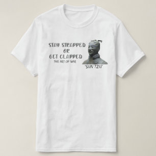 Bleibe oder geklatscht Sonnenstudio T-Shirt