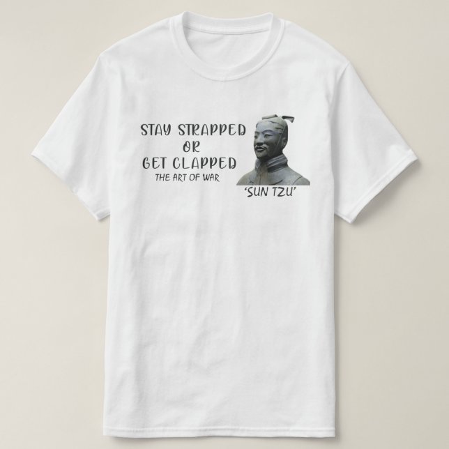 Bleibe oder geklatscht Sonnenstudio T-Shirt (Design vorne)